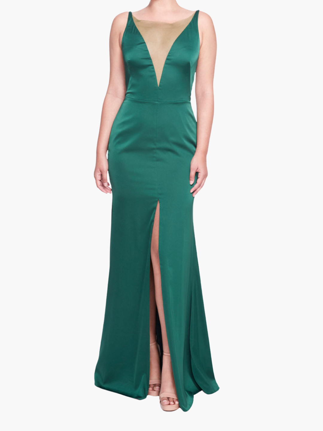 Emilia Satin Gown