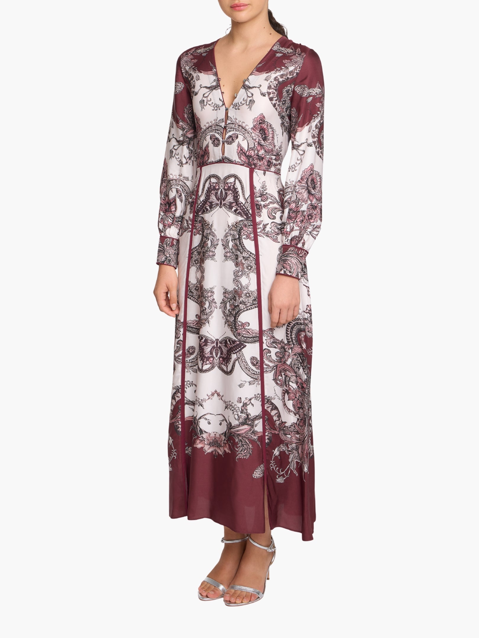 Garden of Eve Corded Twill Midi Dress