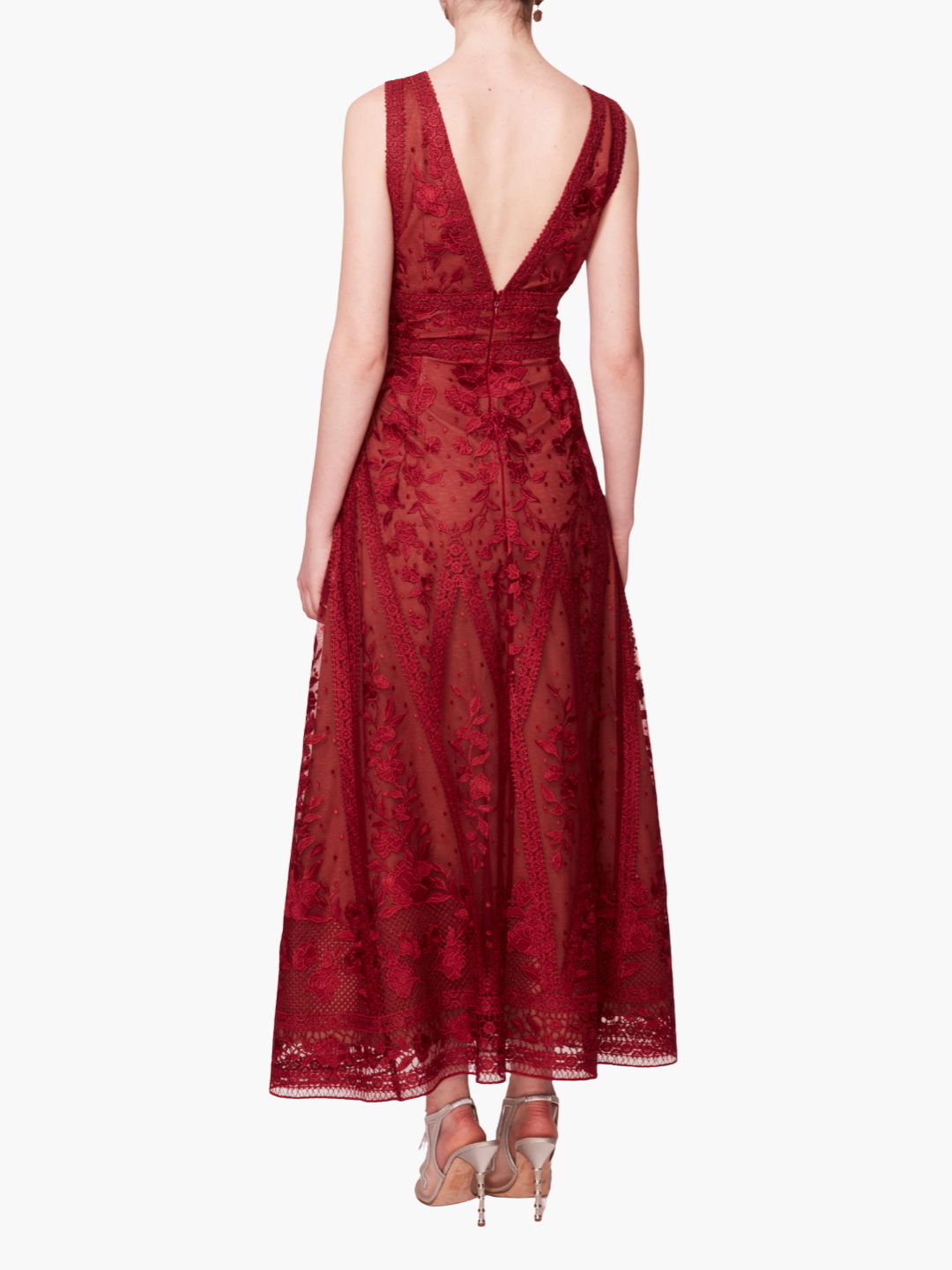 Spear Garden Midi Dress