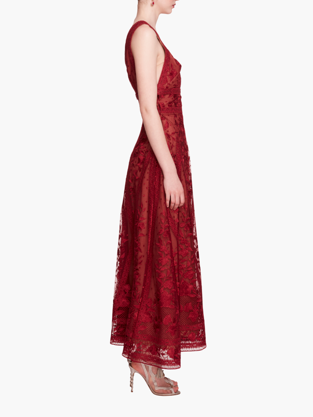 Spear Garden Midi Dress