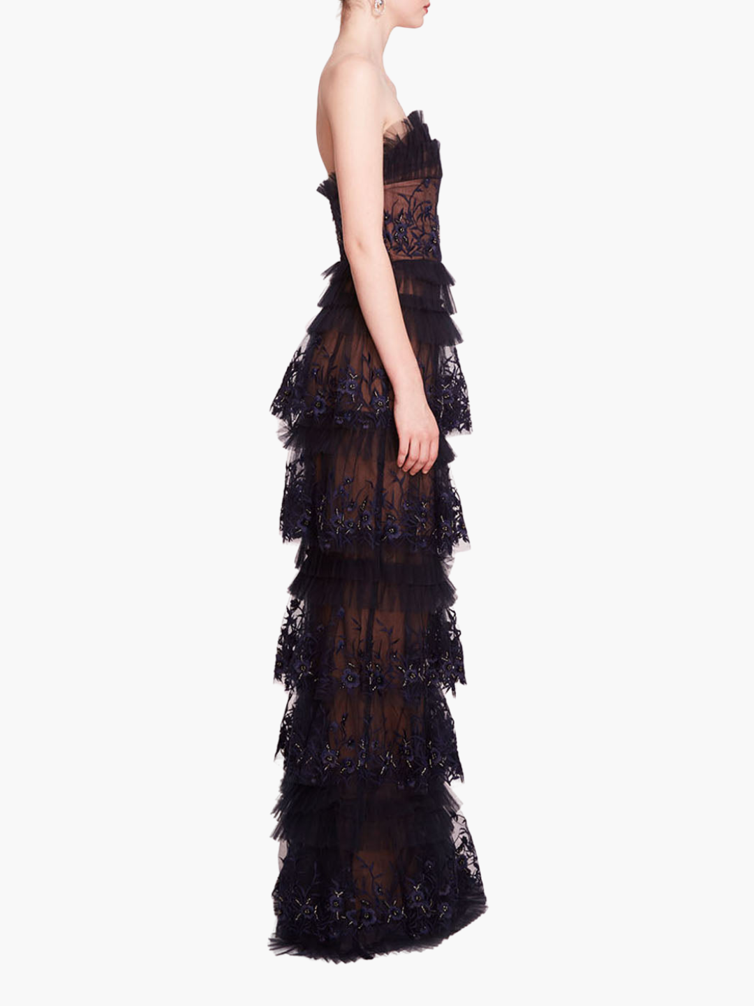 Tiered Terrarium Column Gown