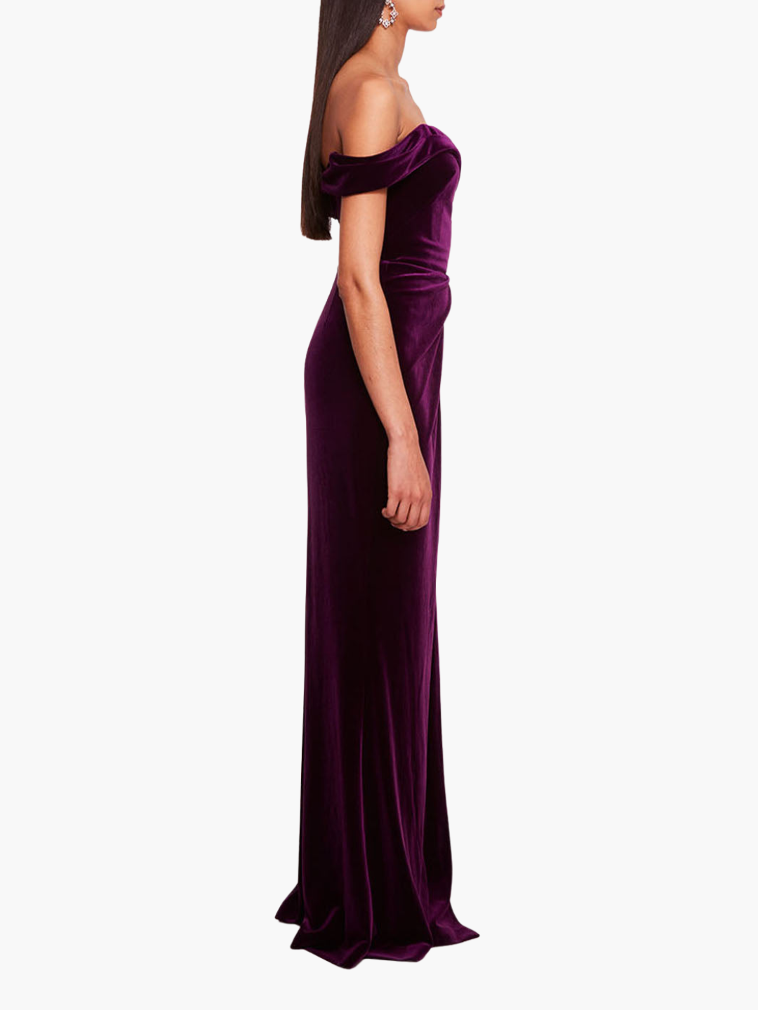 Velvet Plunging Gown
