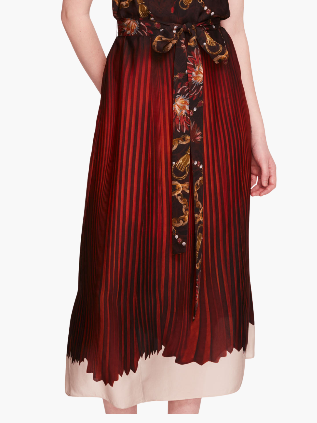 Viscose Georgette Midi Dress