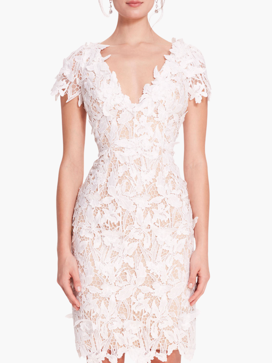 Organic Lace Mini Dress