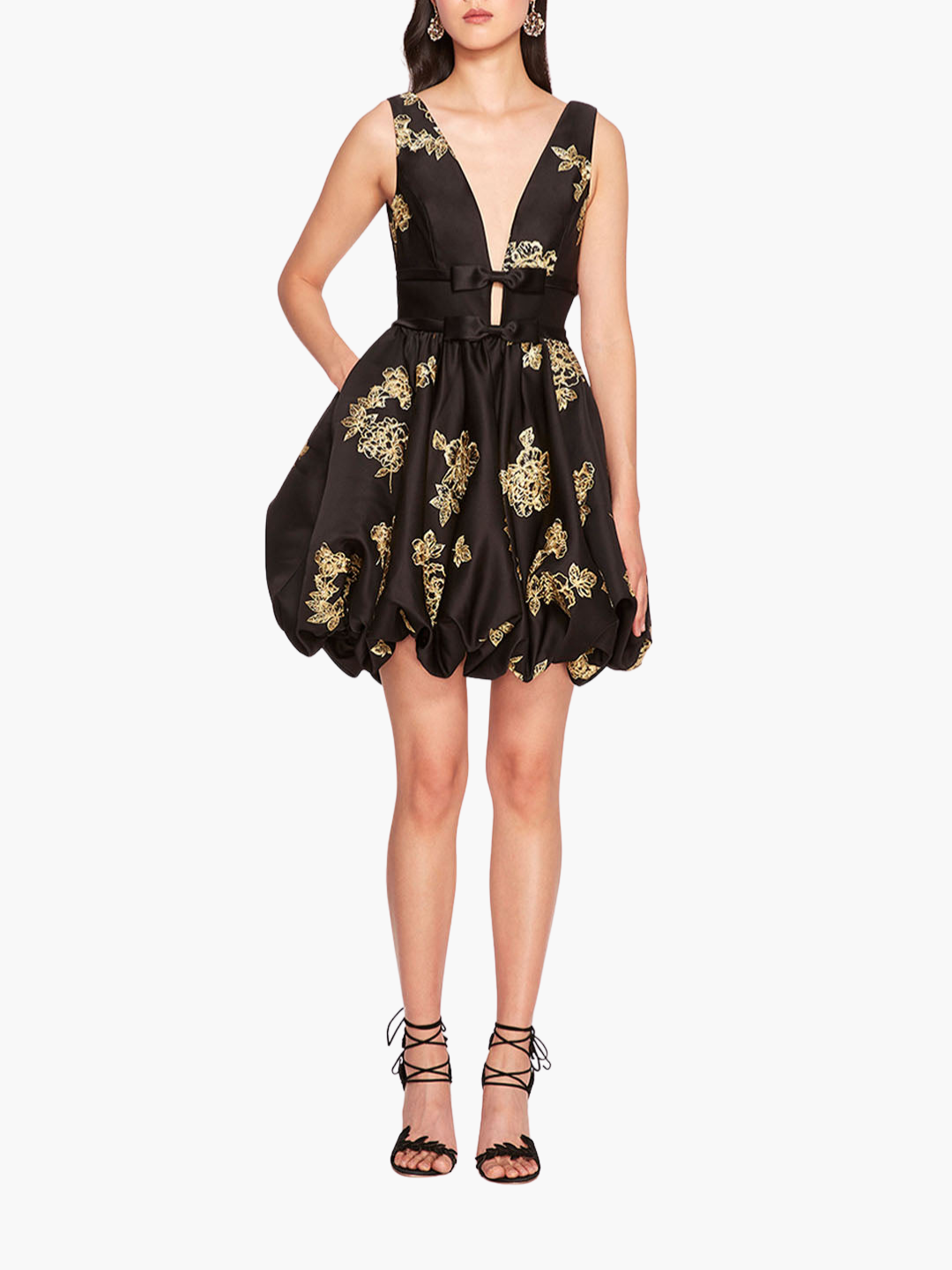 Marigold Bubble Mini Dress