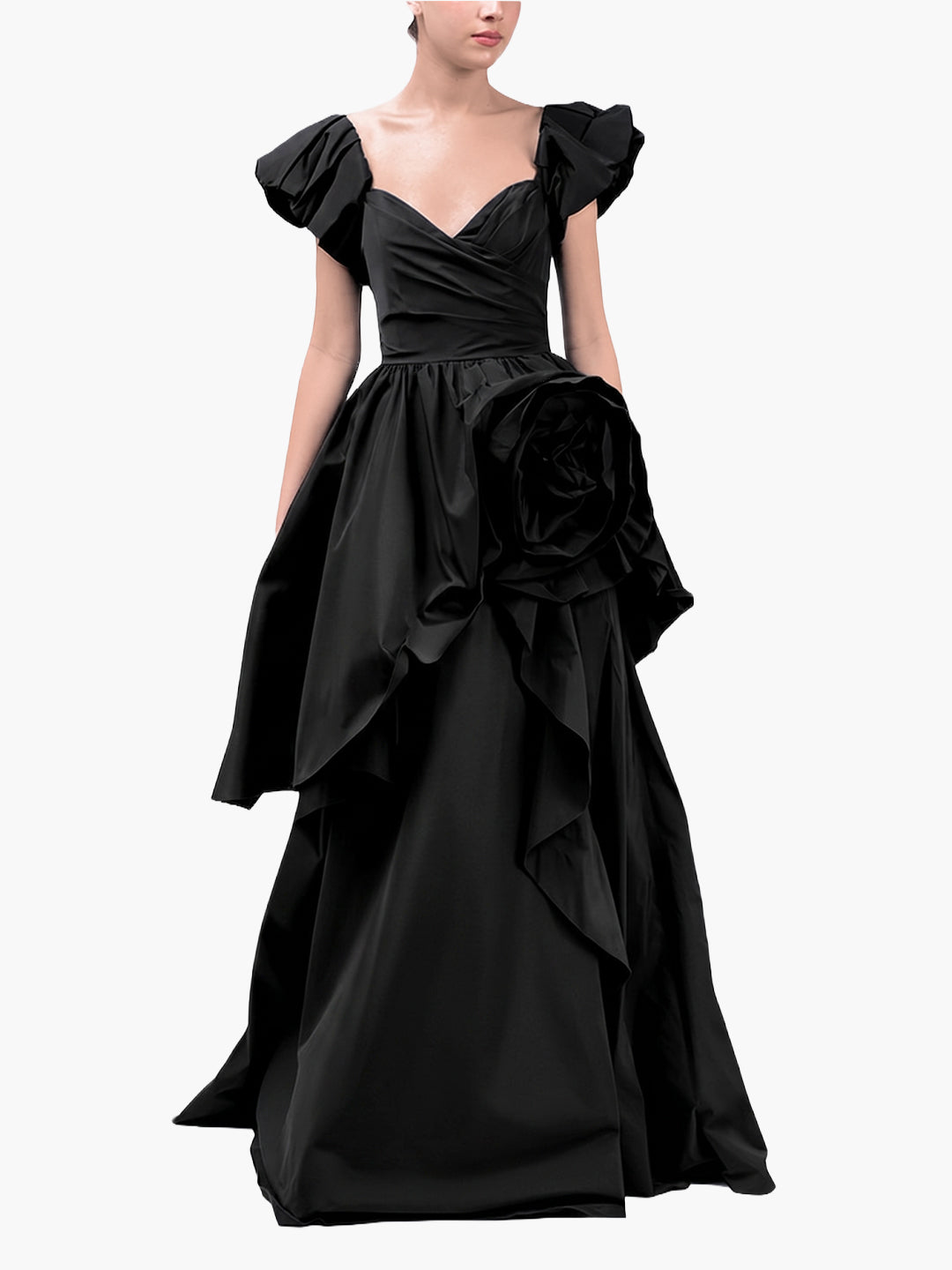 Abstract Taffeta Ballgown