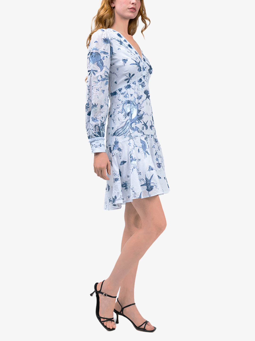 Threadwork Voile Mini Dress