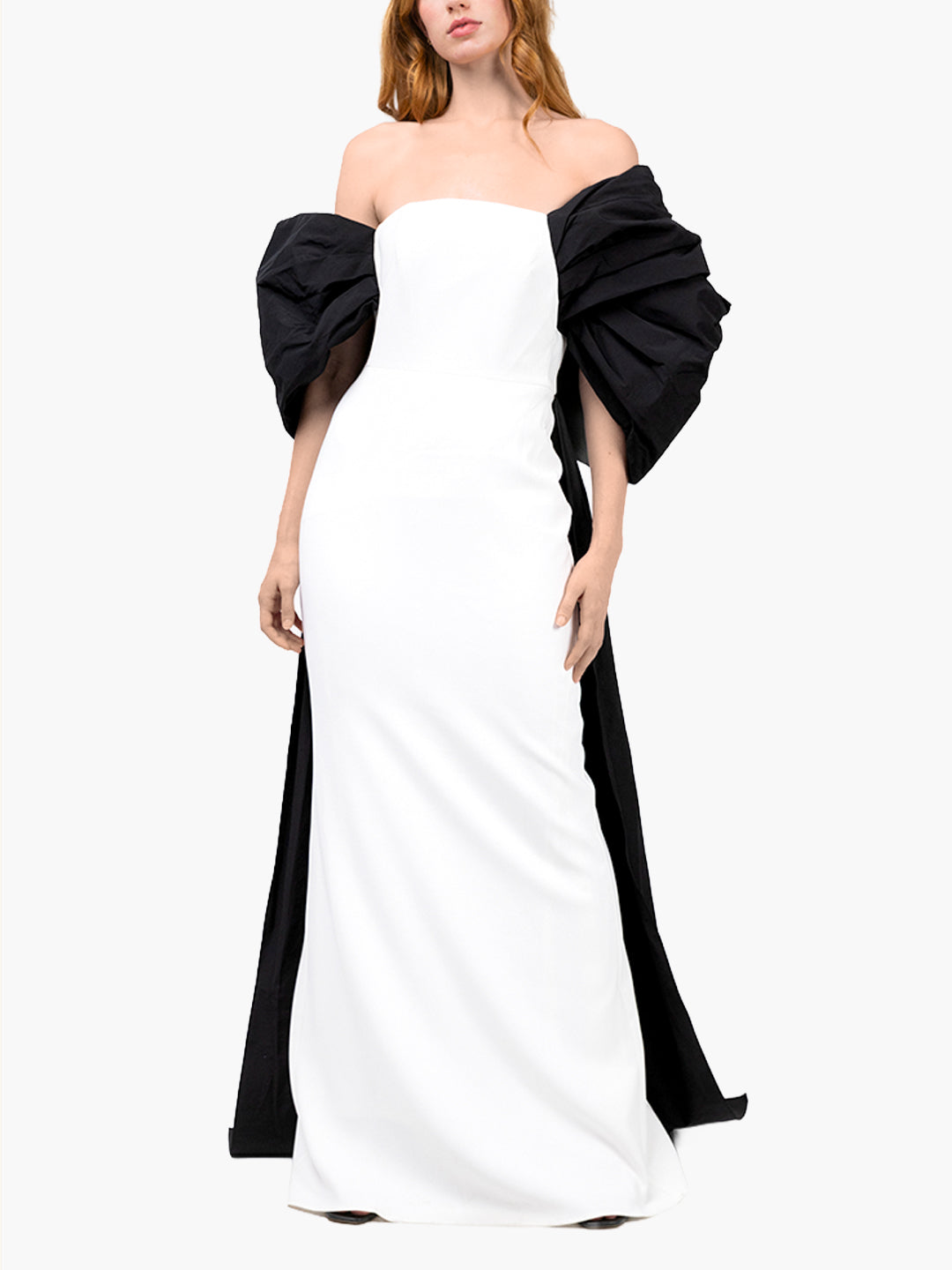 Marchesa Notte Taffeta Gown