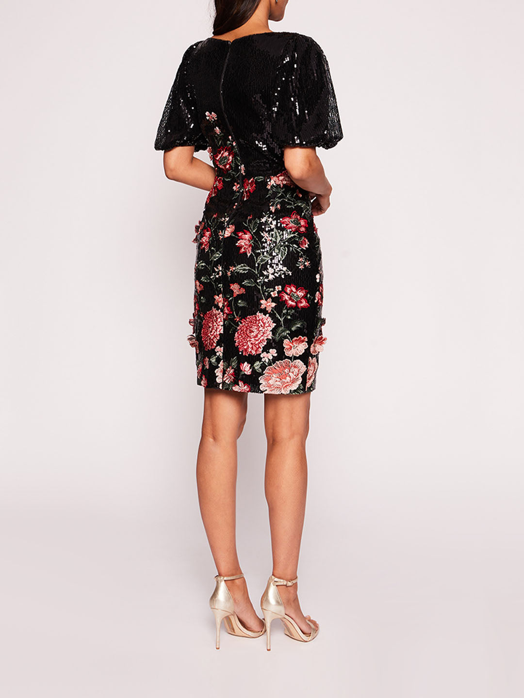 Shimmer Mini Dress | Marchesa