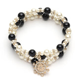 Black Pearl Bracelet Set | Marchesa