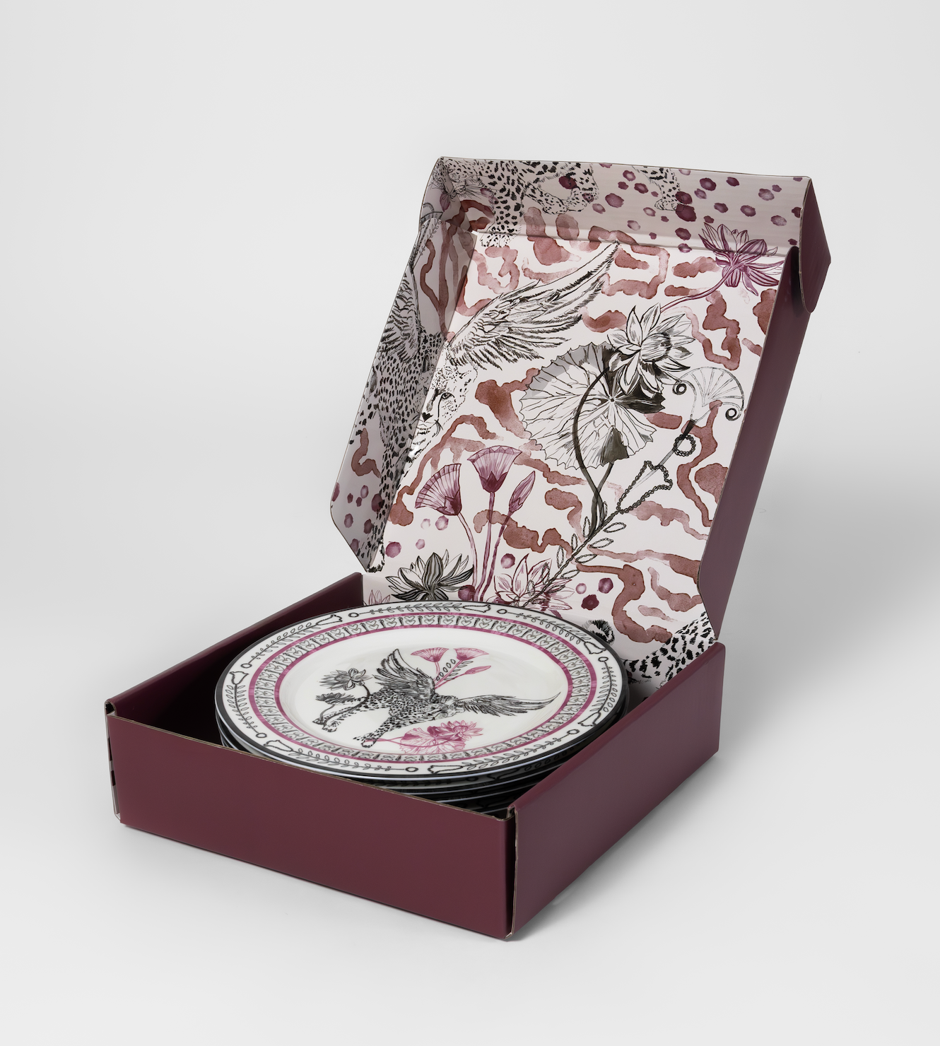 Serengeti Porcelain Dinner Plate Set