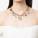 Charm Front Necklace Marchesa