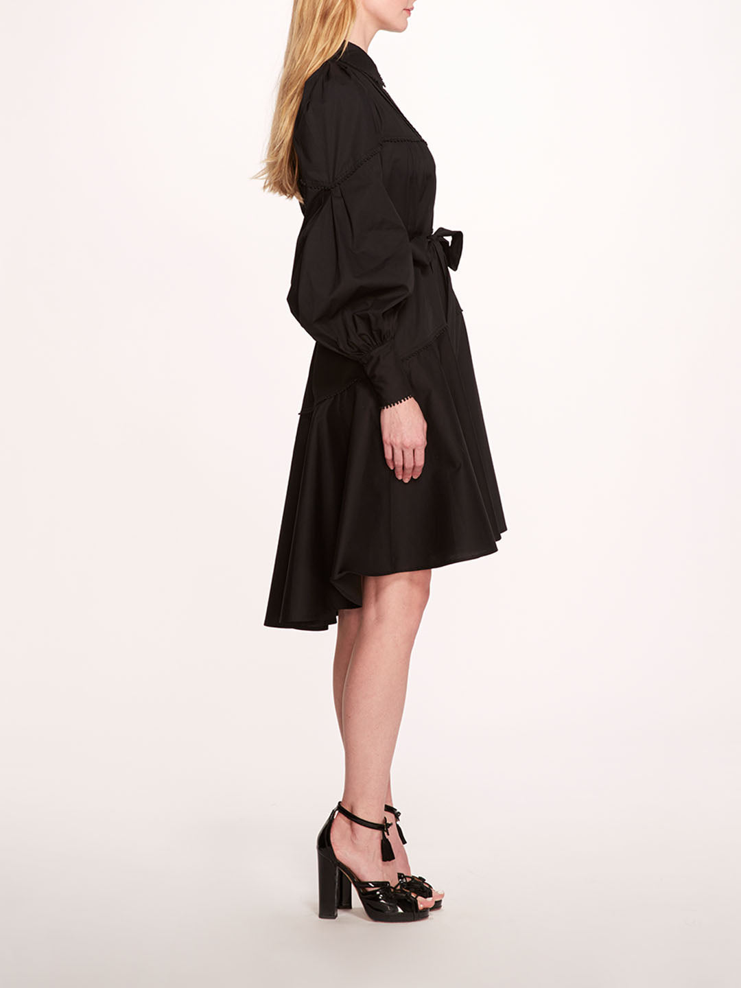 Poplin Mini Shirt Dress | Marchesa