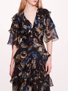 Silk Lily Flutter Dress | Marchesa