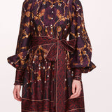 Printed Poplin Mini Dress | Marchesa