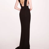 Jewel Embellished Column Gown | Marchesa