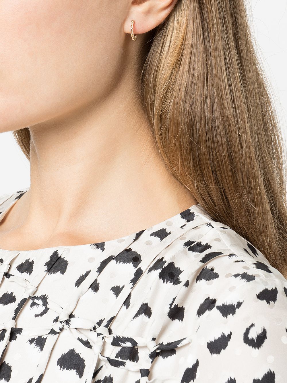 Studs And Small Hoop Earrings Set Marchesa