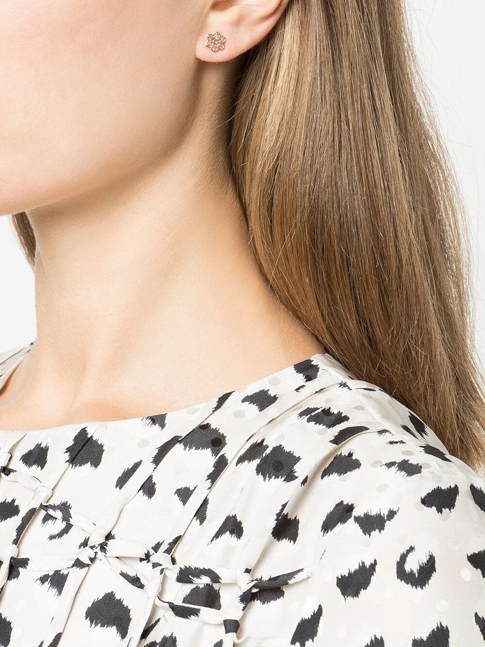 Studs And Small Hoop Earrings Set Marchesa