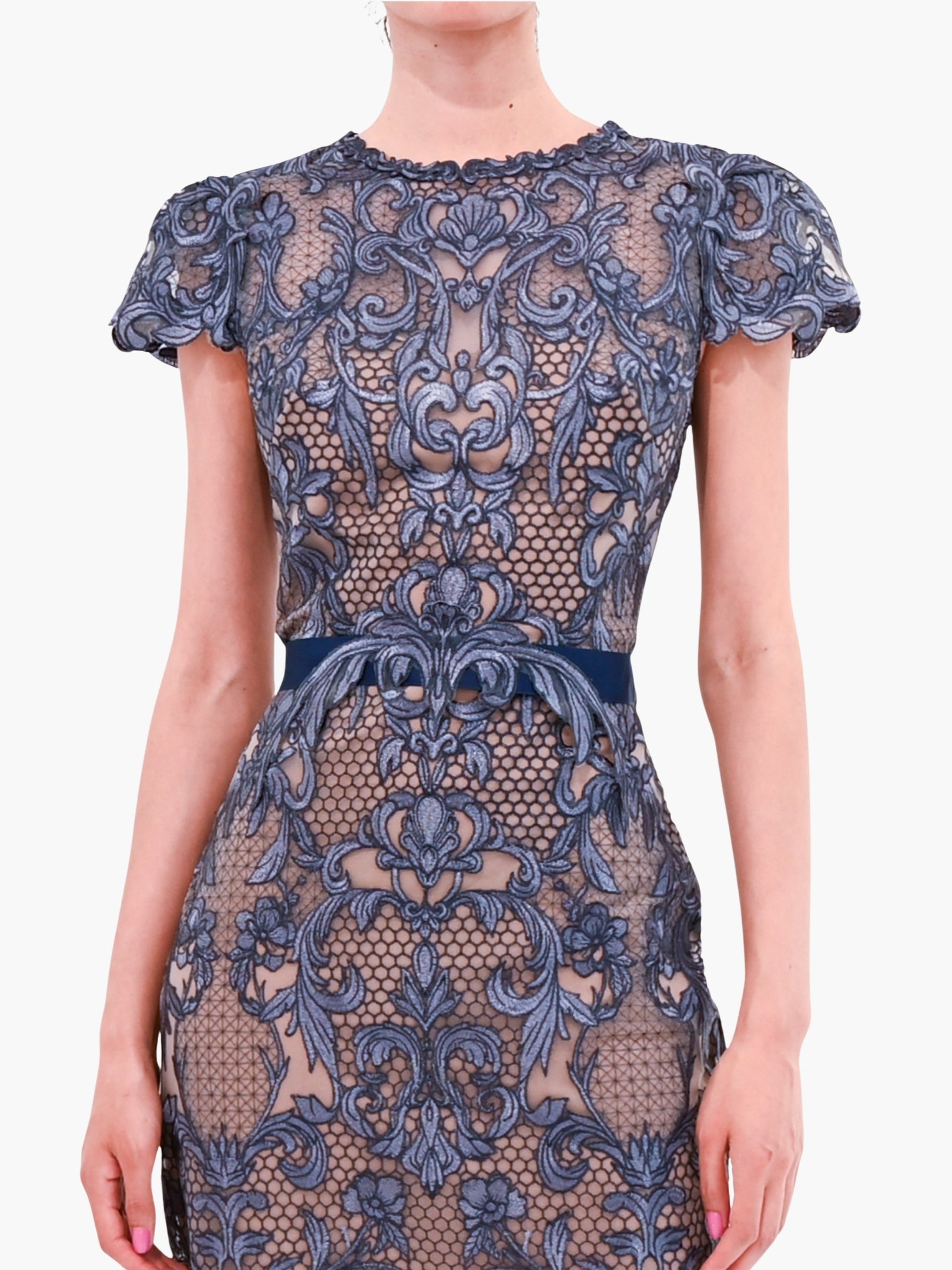 Nocturnes Midi Dress | Marchesa Nocturnes Midi Dress | Marchesa