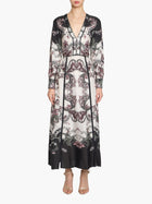 Corded Twill Midi Dress