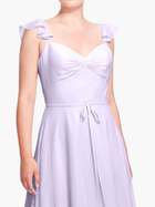 Naples Ruffle Strap Gown