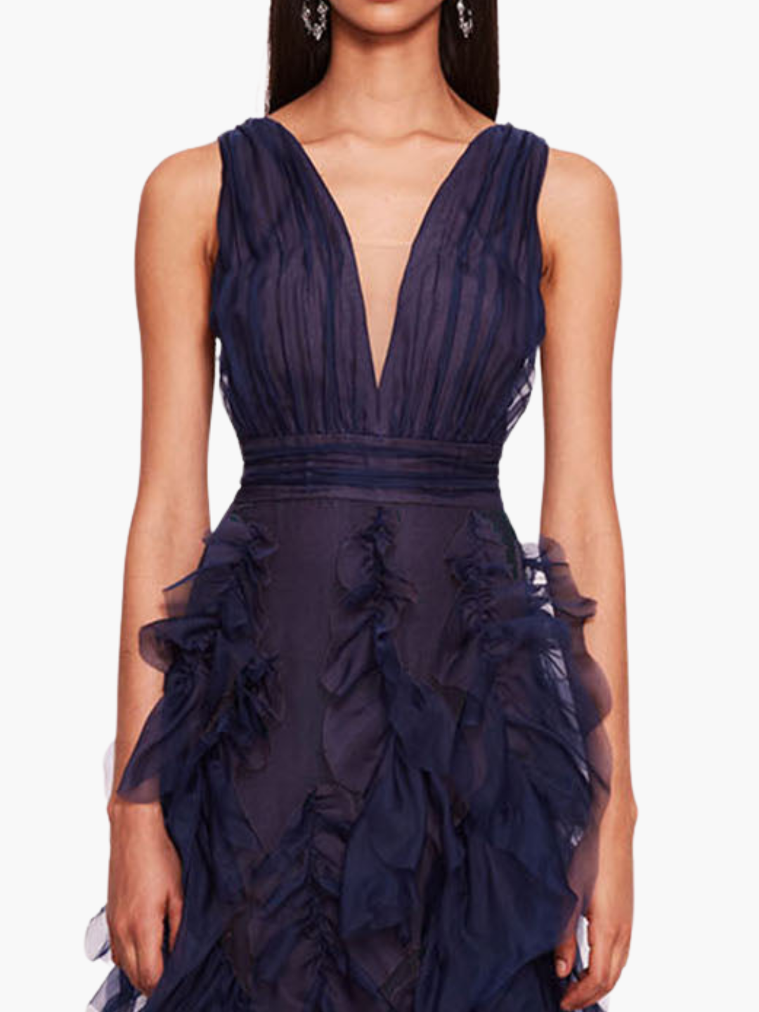 Matte Organza Gown