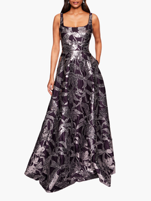Lotus Sequin Gown