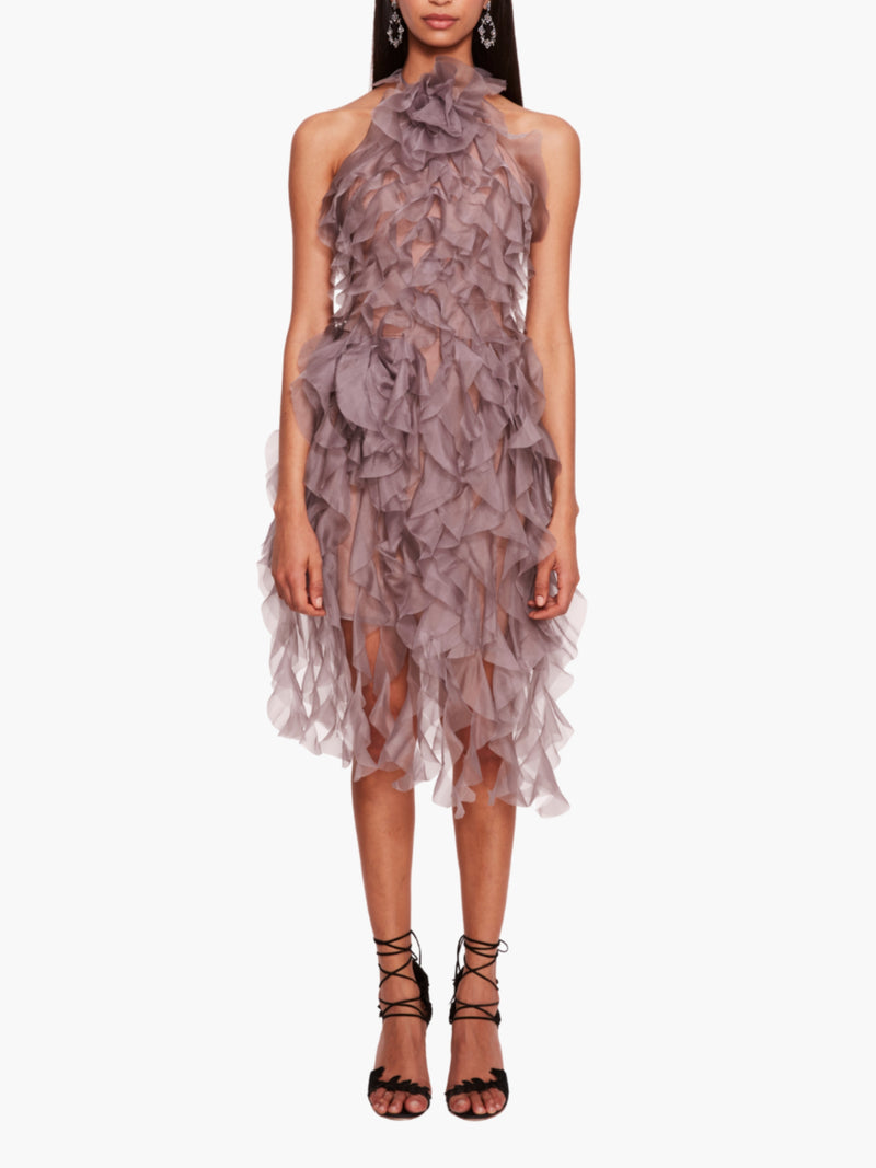 Matte Organza Mini Dress