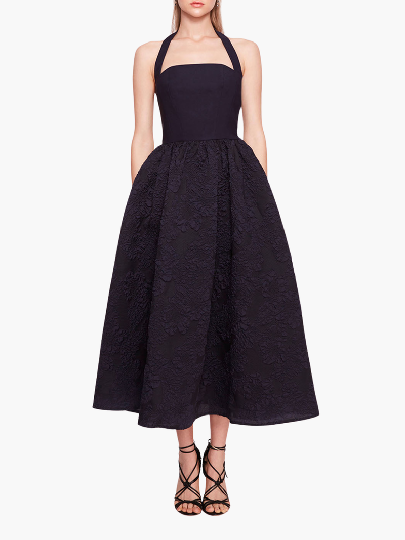 Calathea Halter Dress