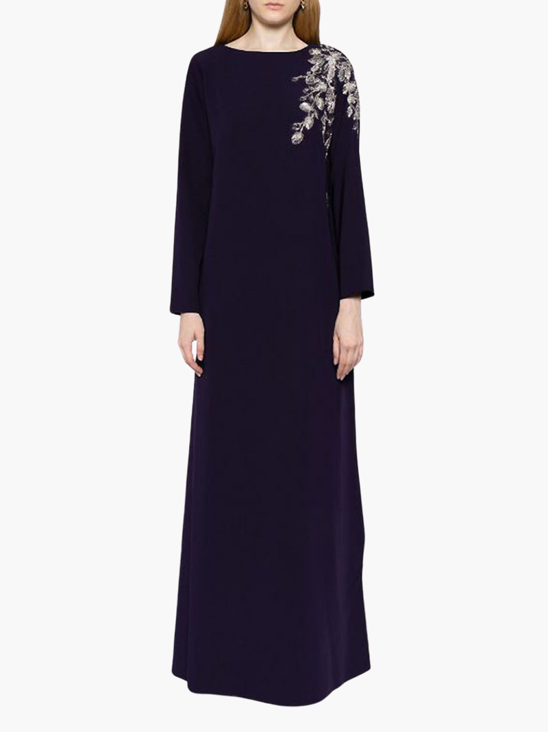 Floral Embroidered Kaftan