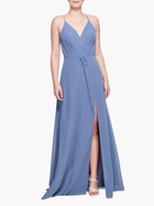 Sessa V-Neck Drape Gown