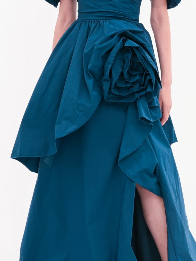 Abstract Taffeta Ballgown