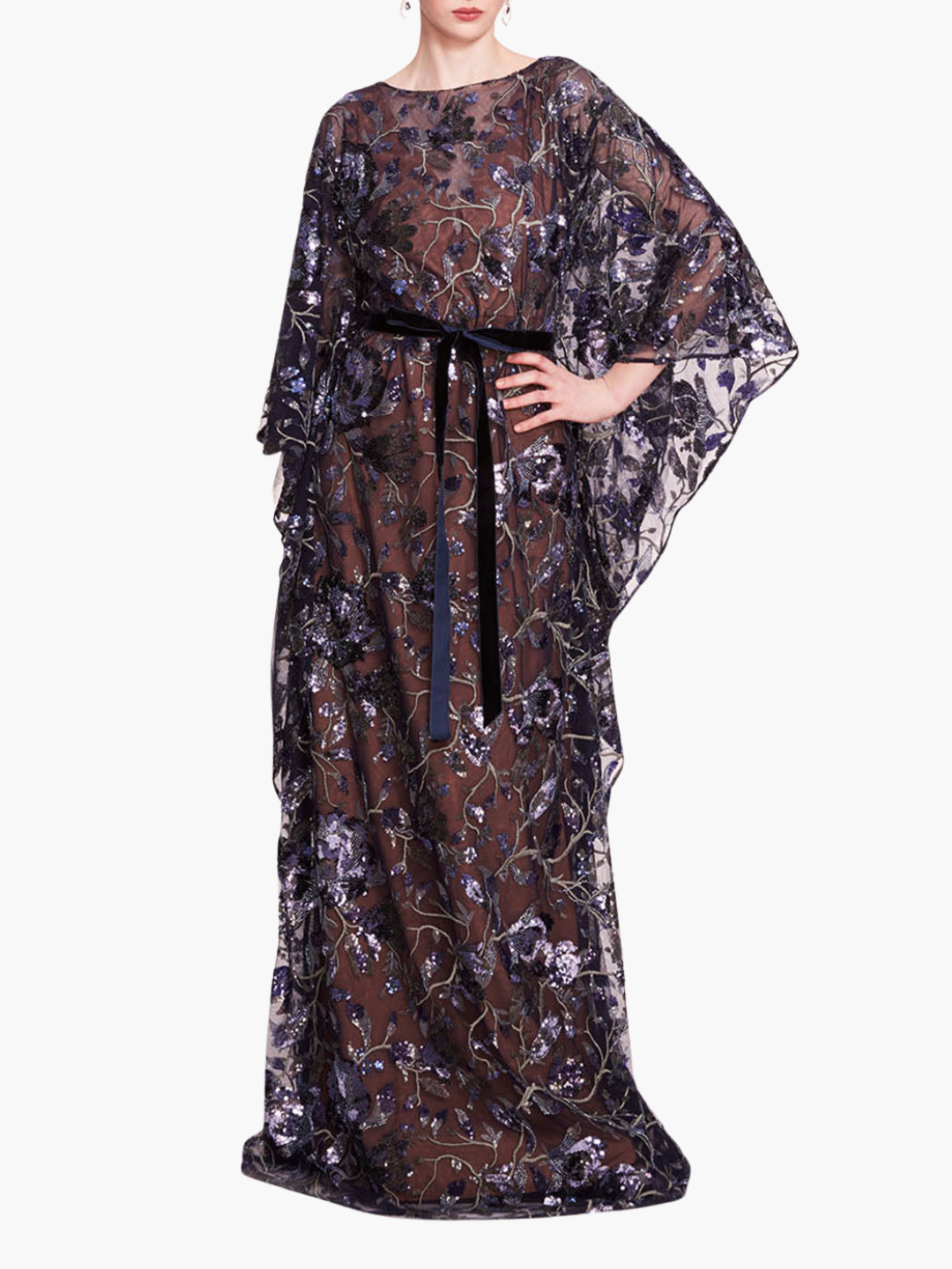 Climbing Vines Kaftan Gown