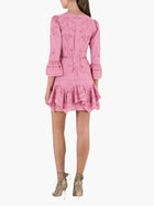 Embroidered Cotton Voile Mini Dress