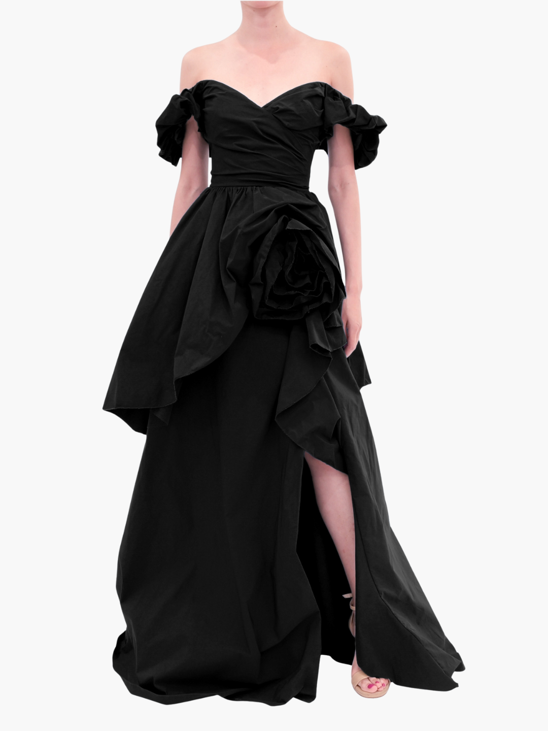 Abstract Taffeta Ballgown