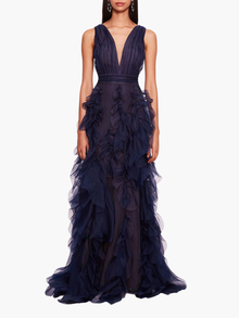 Matte Organza Gown