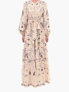 Threadwork Voile Maxi Dress