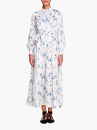 Fiorella Sateen Maxi Shirtdress