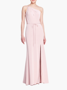 Novara One Shoulder Strappy Gown