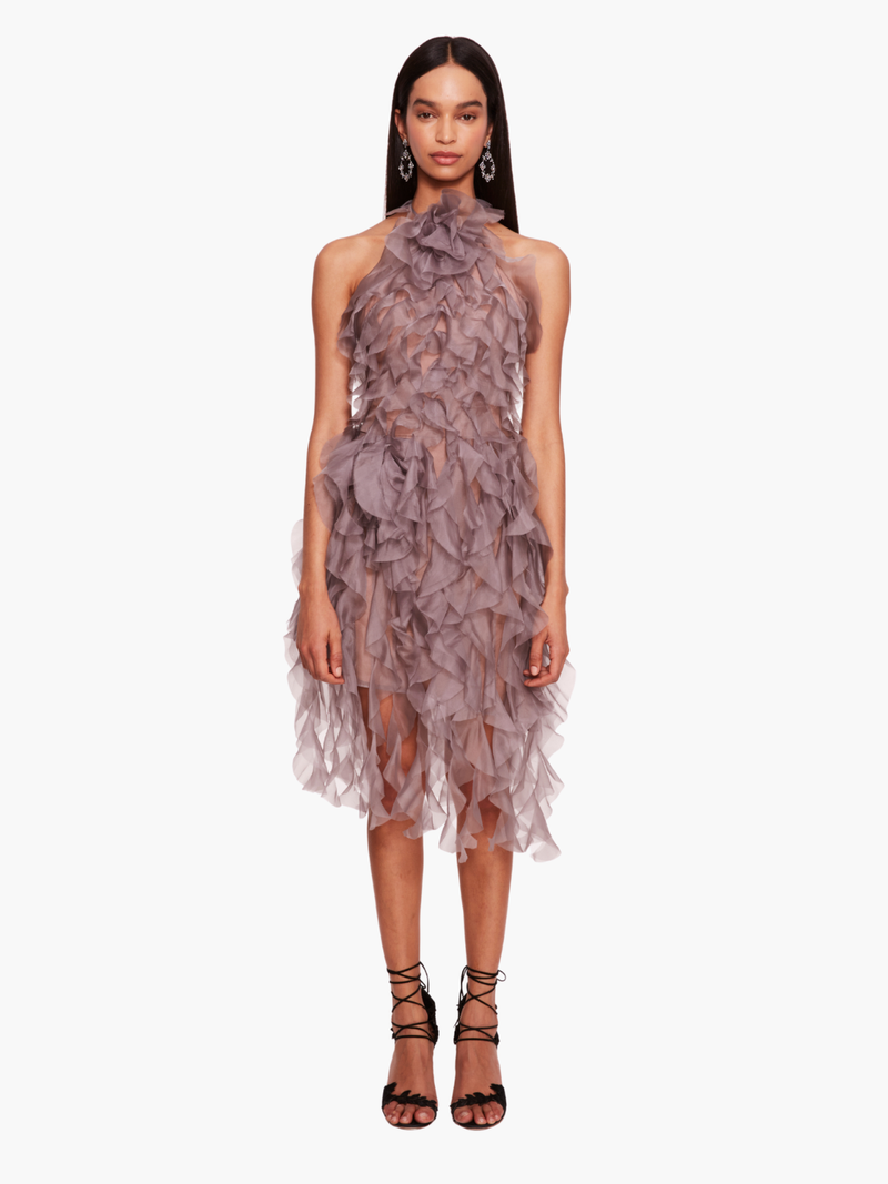 Matte Organza Mini Dress