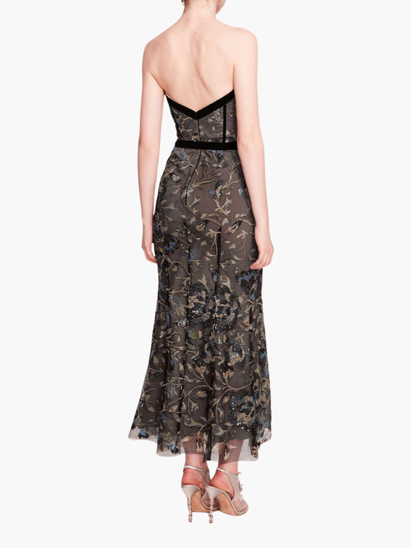 Climbing Vines Midi Dress