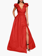 Taffeta Bow Gown