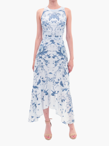 Threadwork Voile Handkerchief Dress