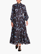 Fiorella Sateen Maxi Shirtdress