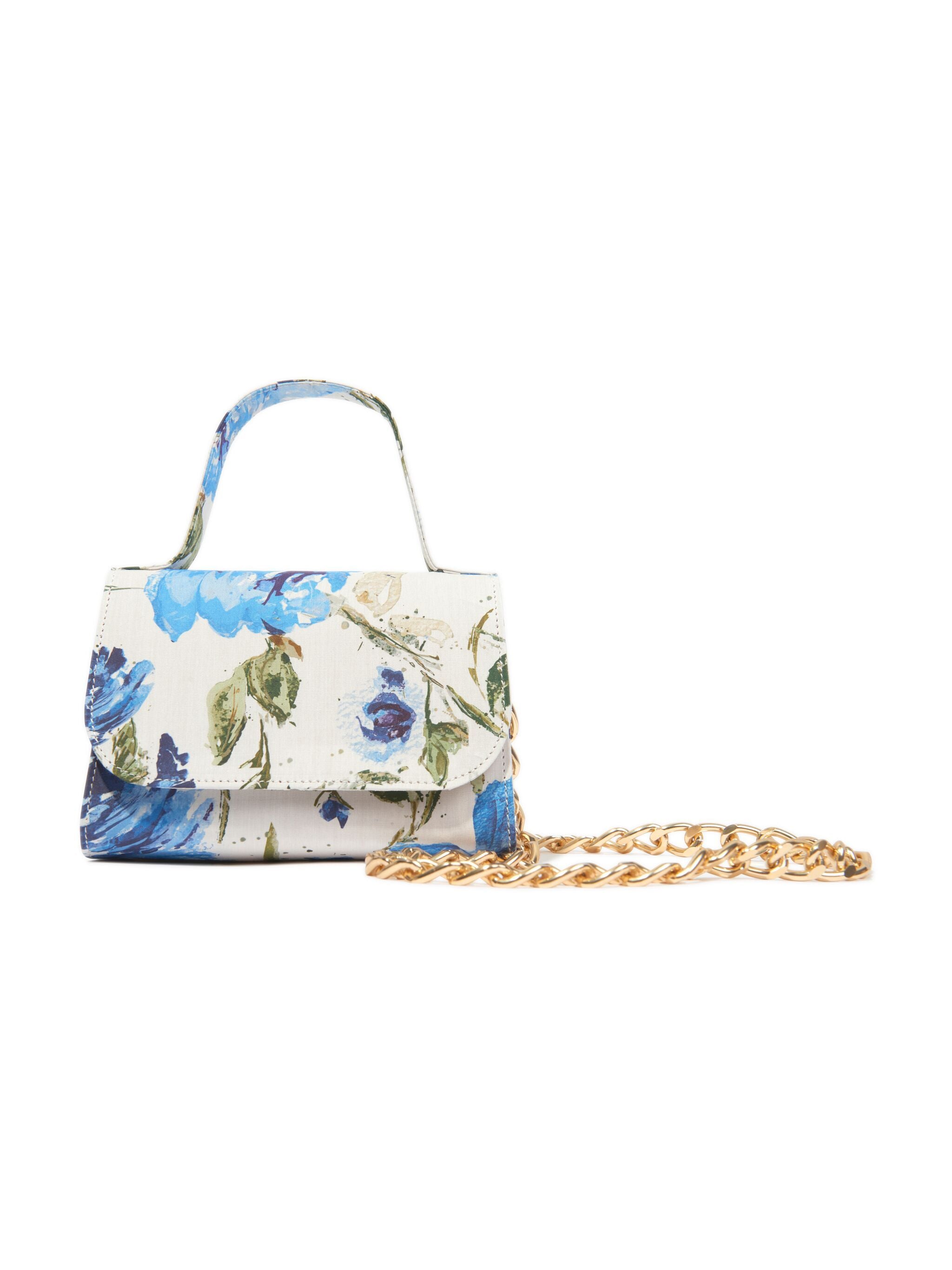 Floral Top Handle Bag | Marchesa
