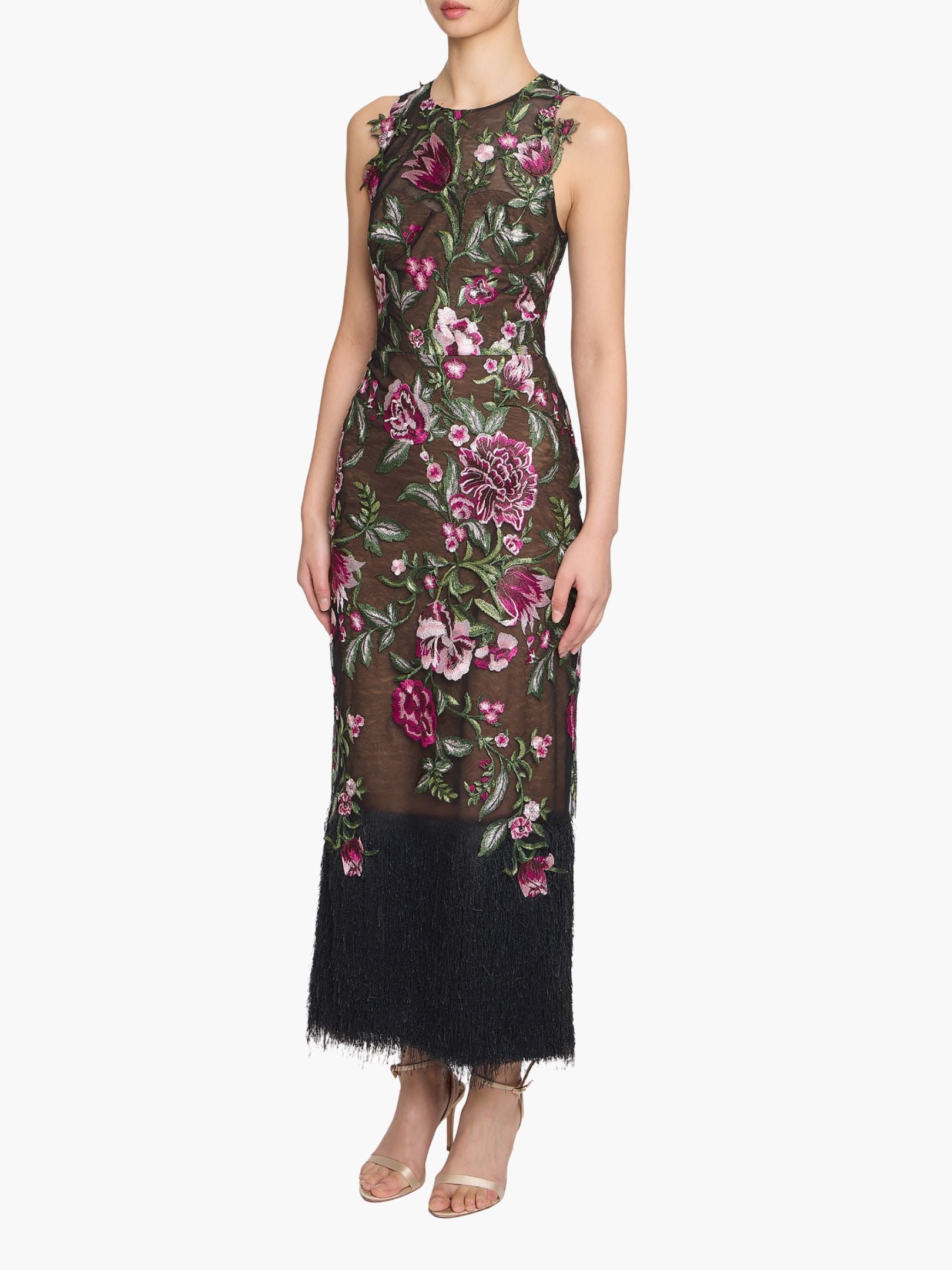 Midi Dress Marchesa Floral Embroidered Dress Floral Embroidered Gown By Marchesa Notte Rent The Runway Midi Dress Marchesa Floral Embroidered Dress Floral Embroidered Gown By Marchesa Notte Rent The Runway