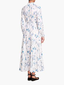 Fiorella Sateen Maxi Shirtdress