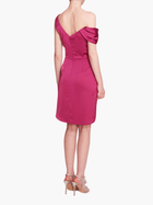 Asymmetrical Satin Mini Dress