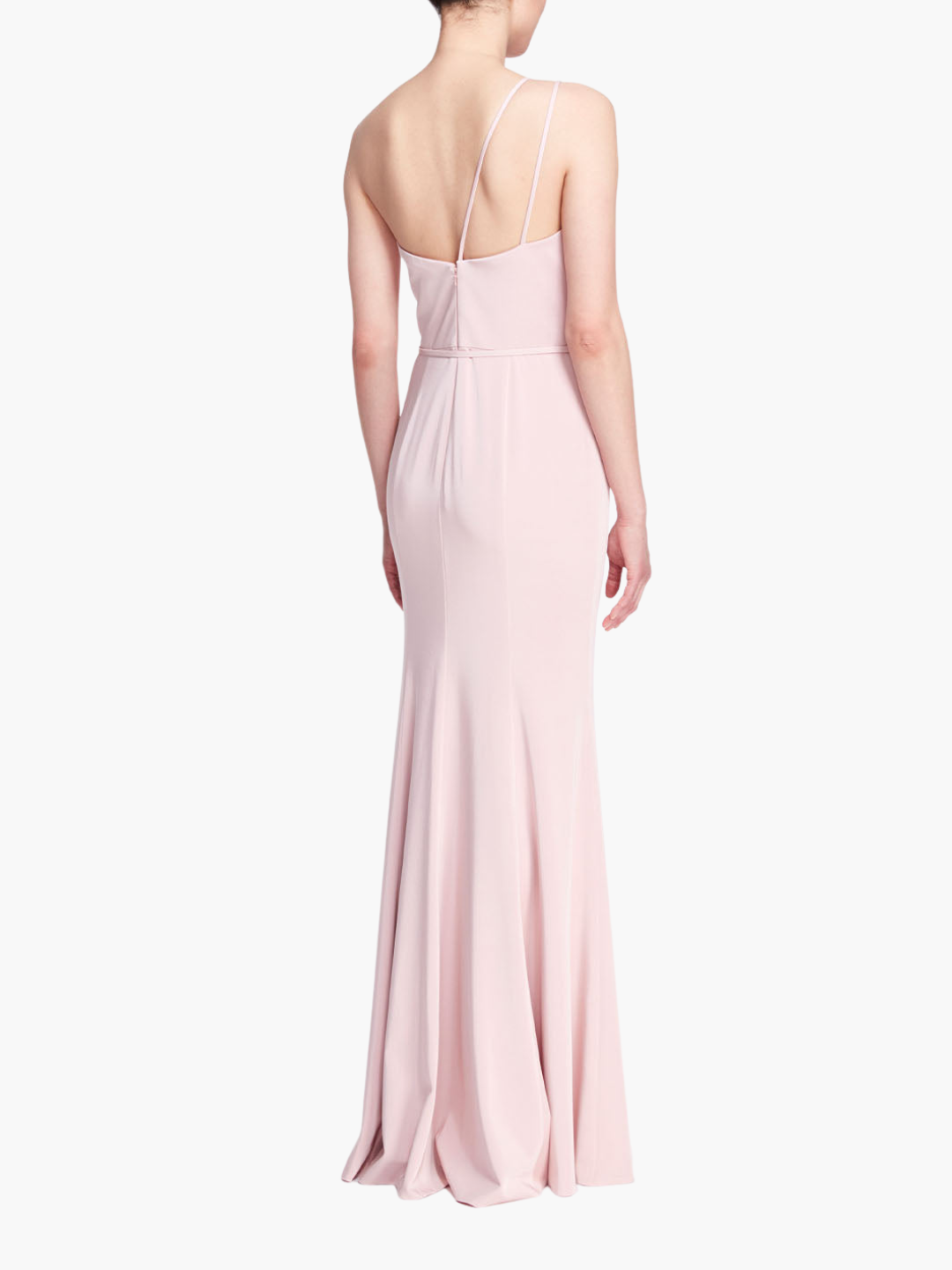 Novara One Shoulder Strappy Gown