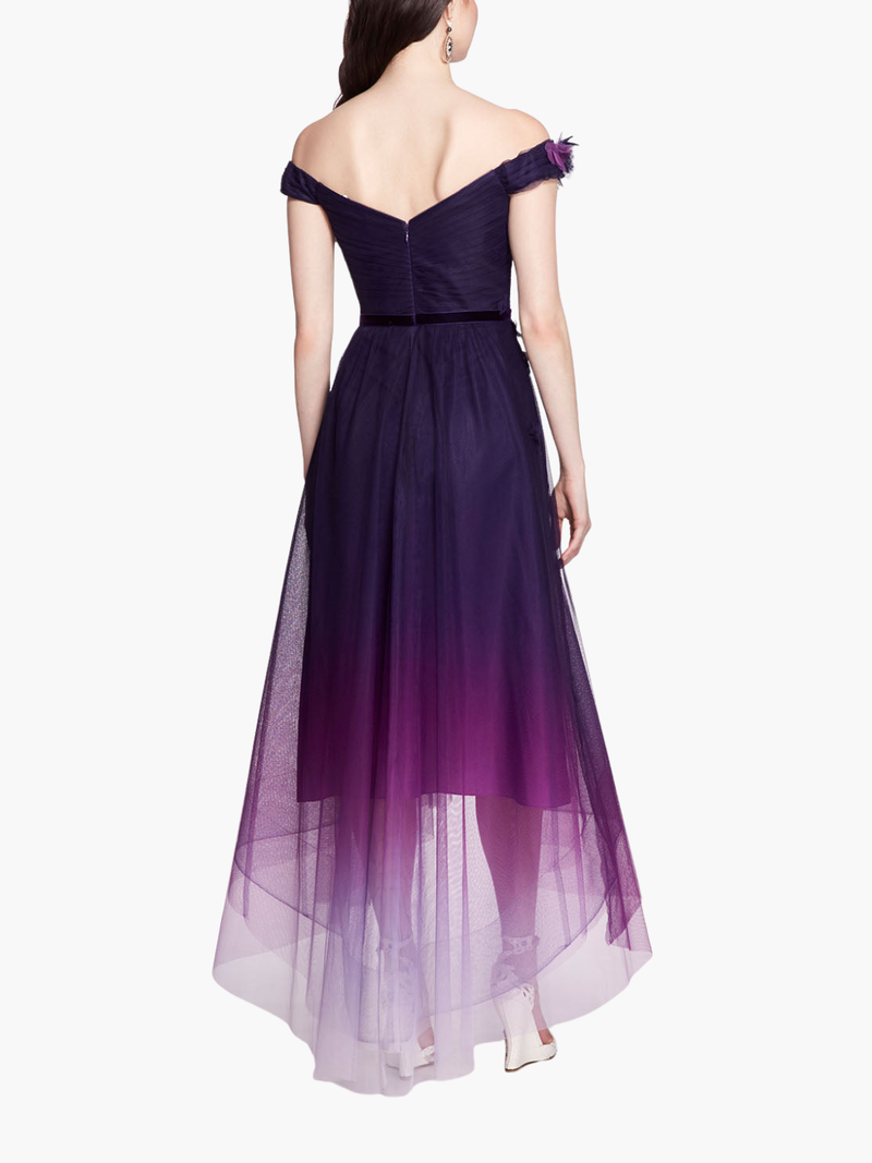 Ombre Tulle Gown